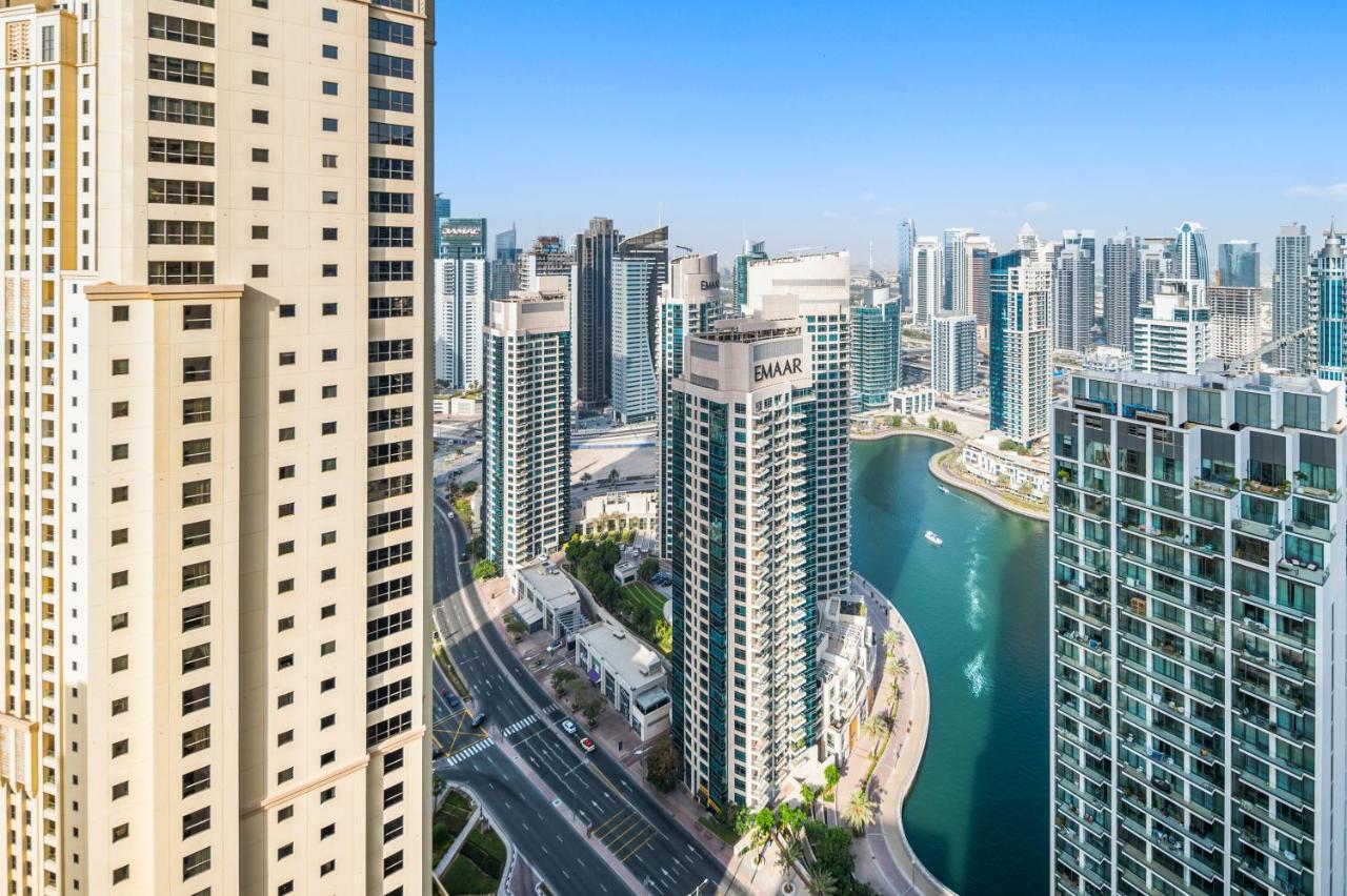 Lovely 2-Bed Condo In Jbr - 5 Mins From Beach - Palm View! Dubai Bagian luar foto